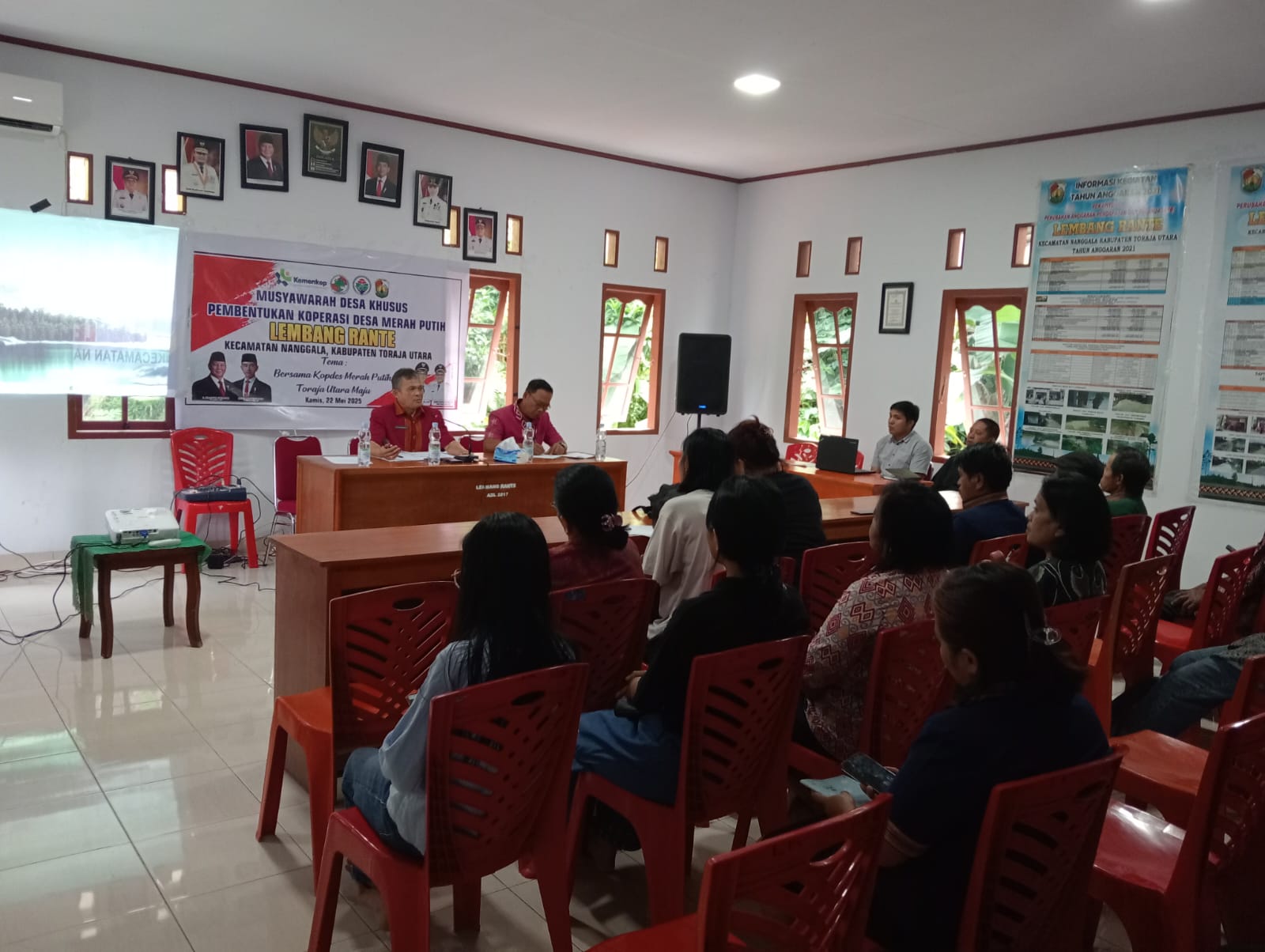 Musyarawah pembentukan koperasi merha putih